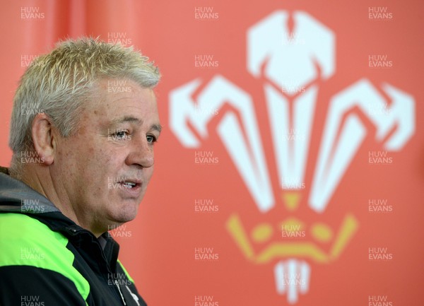 170315 - Wales Rugby Team Announcement -Warren Gatland names his team to play Italy