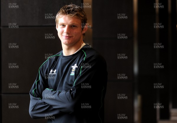 26.05.09 - Wales Rugby Team Announcement - Dan Biggar who will play fly-half for Wales when they play Canada on Saturday. 