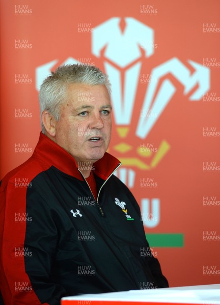 270815 - Wales Rugby Team Announcement -Warren Gatland names his team to play Ireland on Saturday