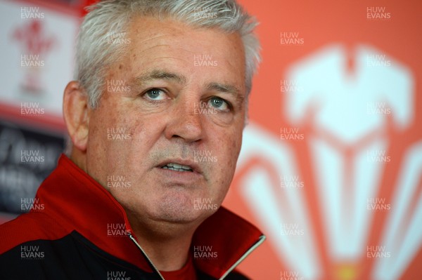 270815 - Wales Rugby Team Announcement -Warren Gatland names his team to play Ireland on Saturday