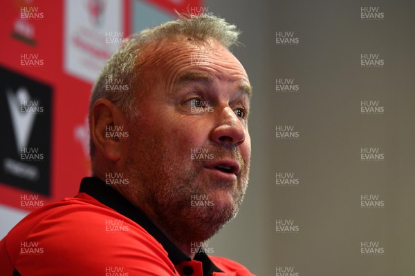 300622 - Wales Rugby Team Announcement - Wayne Pivac talks to media
