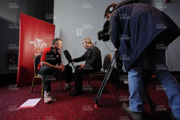 310113 - Wales Rugby Team Announcement -Wales coach Rob Howley announces his team to play Ireland