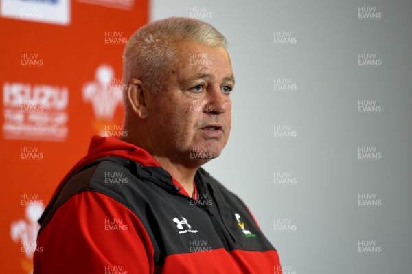 150819 - Wales Rugby Team Announcement and Training - Warren Gatland talks to media