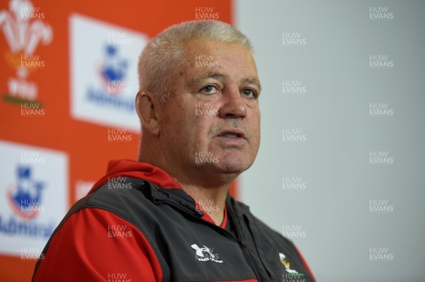 150819 - Wales Rugby Team Announcement and Training - Warren Gatland talks to media