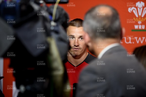 150819 - Wales Rugby Team Announcement and Training - Jonathan Davies talks to media