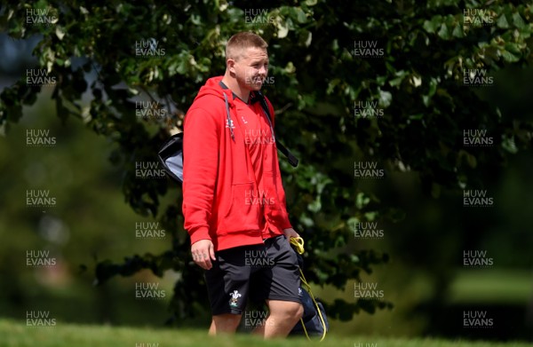 150819 - Wales Rugby Team Announcement and Training - James Davies during training