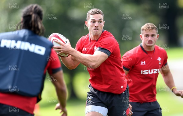150819 - Wales Rugby Team Announcement and Training - George North during training