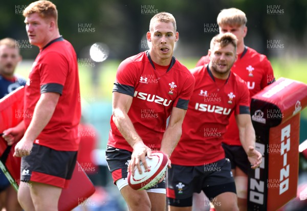 150819 - Wales Rugby Team Announcement and Training - Liam Williams during training