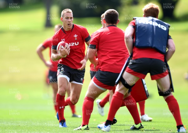 150819 - Wales Rugby Team Announcement and Training - Liam Williams during training