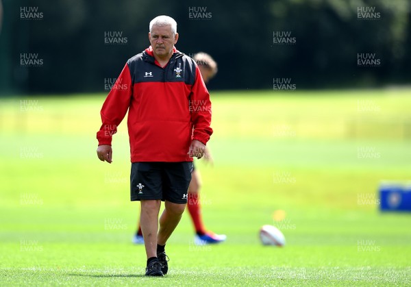 150819 - Wales Rugby Team Announcement and Training - Warren Gatland during training