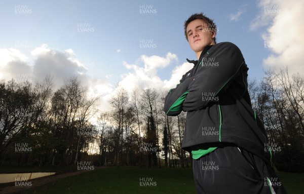 17.11.09 - Wales Rugby Team Announcement - Jonathan Davies who will play centre for Wales against Argentina on Saturday. 