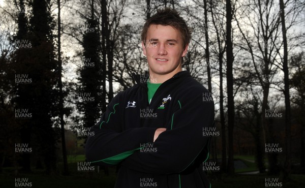 17.11.09 - Wales Rugby Team Announcement - Jonathan Davies who will play centre for Wales against Argentina on Saturday. 