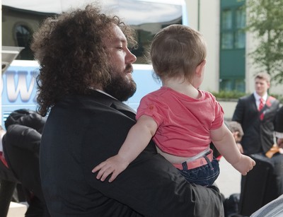 Wales Rugby Team Arrive Home 250612