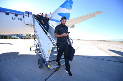 Wales Rugby team arrive in San Juan 070618