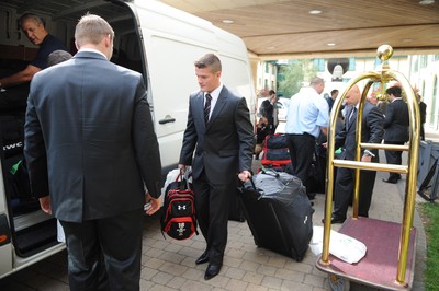 Wales Rugby Team Depart for RWC 310811