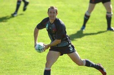 05.09.07 - Wales Rugby World Cup Training - France - Shane Williams in action during training 