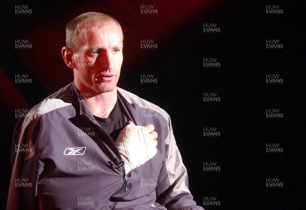 270205 - Gareth Thomas speaks after his sides victory in Paris