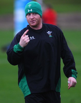 Wales Rugby Team Training 241109