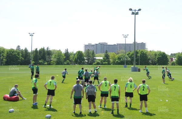 26.05.09 - Wales Rugby Training - Wales players train in Toronto, Canada 