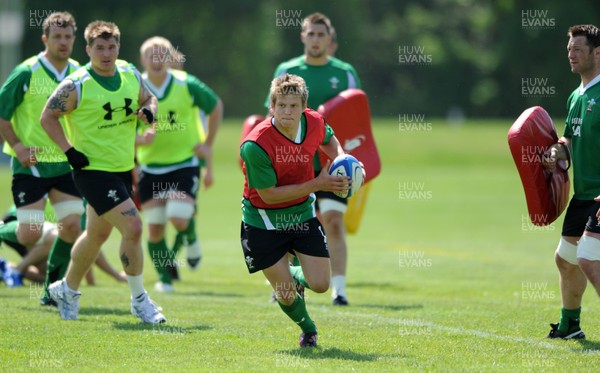 26.05.09 - Wales Rugby Training - Dan Biggar in action during training. 