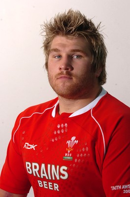 14.05.07 - Wales Rugby Summer Tour Portraits - Richard Hibbard 