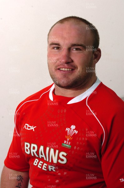 14.05.07 - Wales Rugby Summer Tour Portraits - Gareth Williams 