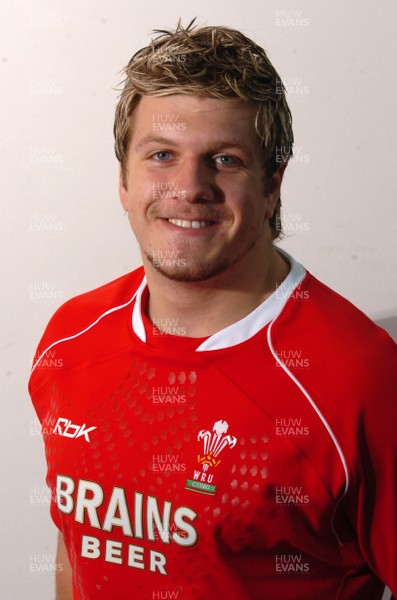 14.05.07 - Wales Rugby Summer Tour Portraits - Jamie Corsi 