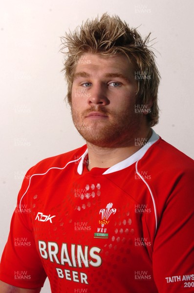 14.05.07 - Wales Rugby Summer Tour Portraits - Richard Hibbard 
