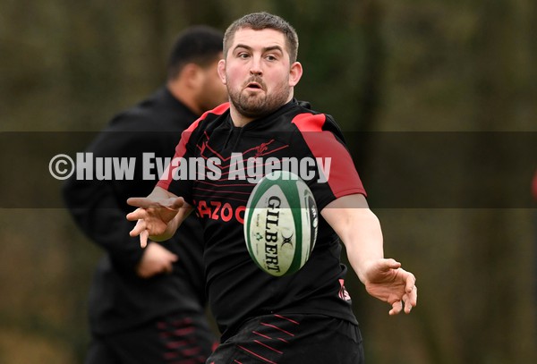 010222 - Wales Rugby Training - Wyn Jones during training