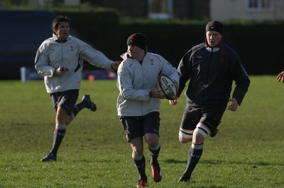 01.02.08  Wales rugby training at St Paul's School,Mortlake. Wales Shane Williams during training today(FRI) 
