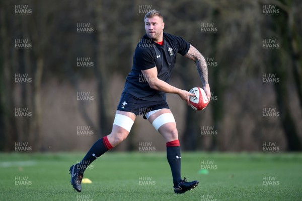 010218 - Wales Rugby Training - Ross Moriarty during training