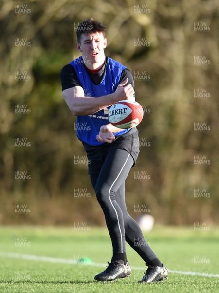 010218 - Wales Rugby Training - Josh Adams during training