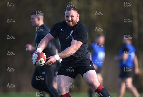 010218 - Wales Rugby Training - Samson Lee during training