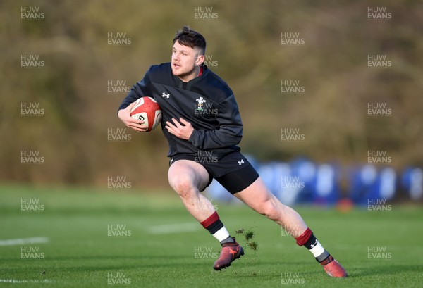 010218 - Wales Rugby Training - Steff Evans during training