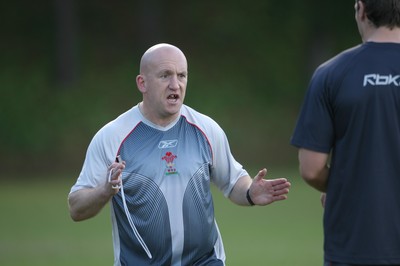 01.06.08 Wales rugby in S.Africa... Shaun Edwards  during training at Westerford High School in Cape Town.   