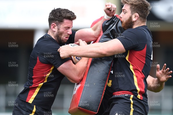 010617 - Wales Rugby Training - Alex Cuthbert during training