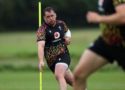 010626 - Wales Rugby Training on the first day of camp at the start of the Nations Championship - Ryan Elias during training