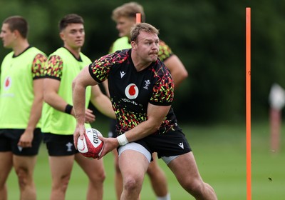 010626 - Wales Rugby Training on the first day of camp at the start of the Nations Championship - Dewi Lake during training