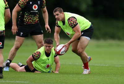010626 - Wales Rugby Training on the first day of camp at the start of the Nations Championship - Joe Hawkins during training