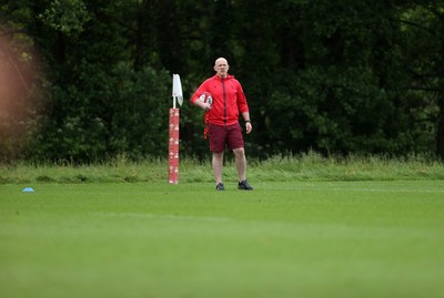 010626 - Wales Rugby Training on the first day of camp at the start of the Nations Championship - Head Coach Steve Tandy