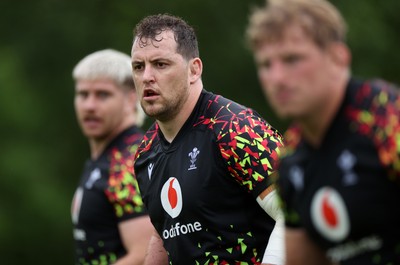 010626 - Wales Rugby Training on the first day of camp at the start of the Nations Championship - Ryan Elias during training