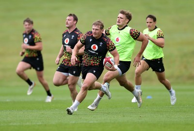 010626 - Wales Rugby Training on the first day of camp at the start of the Nations Championship - Jac Morgan during training