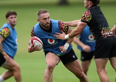 010626 - Wales Rugby Training on the first day of camp at the start of the Nations Championship - Harrison Keddie during training