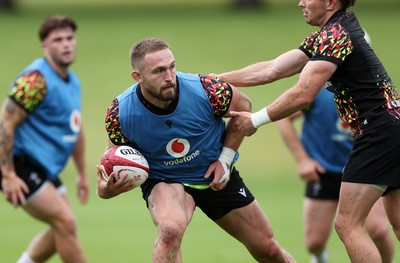 010626 - Wales Rugby Training on the first day of camp at the start of the Nations Championship - Harrison Keddie during training