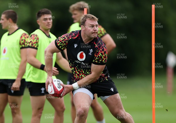 010626 - Wales Rugby Training on the first day of camp at the start of the Nations Championship - Dewi Lake during training