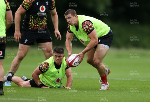 010626 - Wales Rugby Training on the first day of camp at the start of the Nations Championship - Joe Hawkins during training