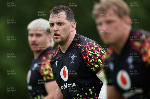 010626 - Wales Rugby Training on the first day of camp at the start of the Nations Championship - Ryan Elias during training