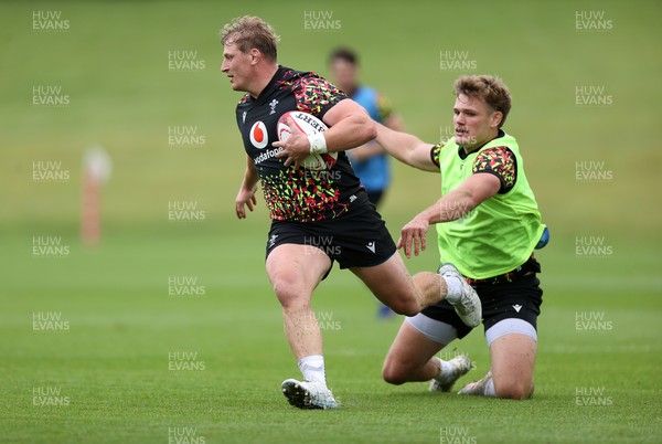 010626 - Wales Rugby Training on the first day of camp at the start of the Nations Championship - Jac Morgan during training