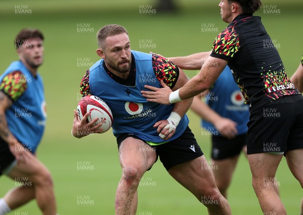 010626 - Wales Rugby Training on the first day of camp at the start of the Nations Championship - Harrison Keddie during training