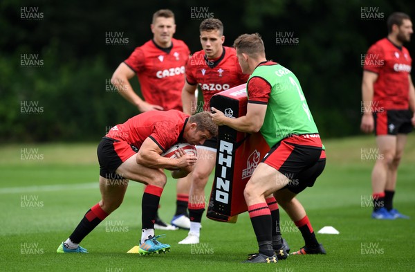 010721 - Wales Rugby Training - Leigh Halfpenny during training